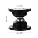 Batente de porta de aço inoxidável, suporte magnético