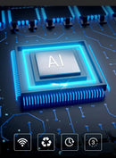 Lixeira inteligente 13L automática Sensor elétrica à prova d'água para cozinha Banheiro