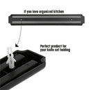 Um suporte magnético para facas de parede