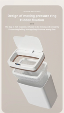 Lixeira inteligente com sensor estreito sem contato