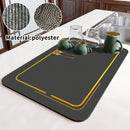 Grande prato de café absorvente para cozinha