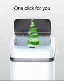 Lixeira inteligente 13L automática Sensor elétrica à prova d'água para cozinha Banheiro