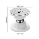 Batente de porta de aço inoxidável, suporte magnético