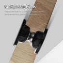 Batente de porta de aço inoxidável, suporte magnético