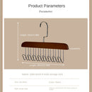 Cabide de gancho multifuncional de madeira