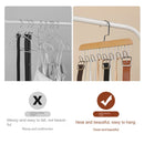 Cabide de gancho multifuncional de madeira